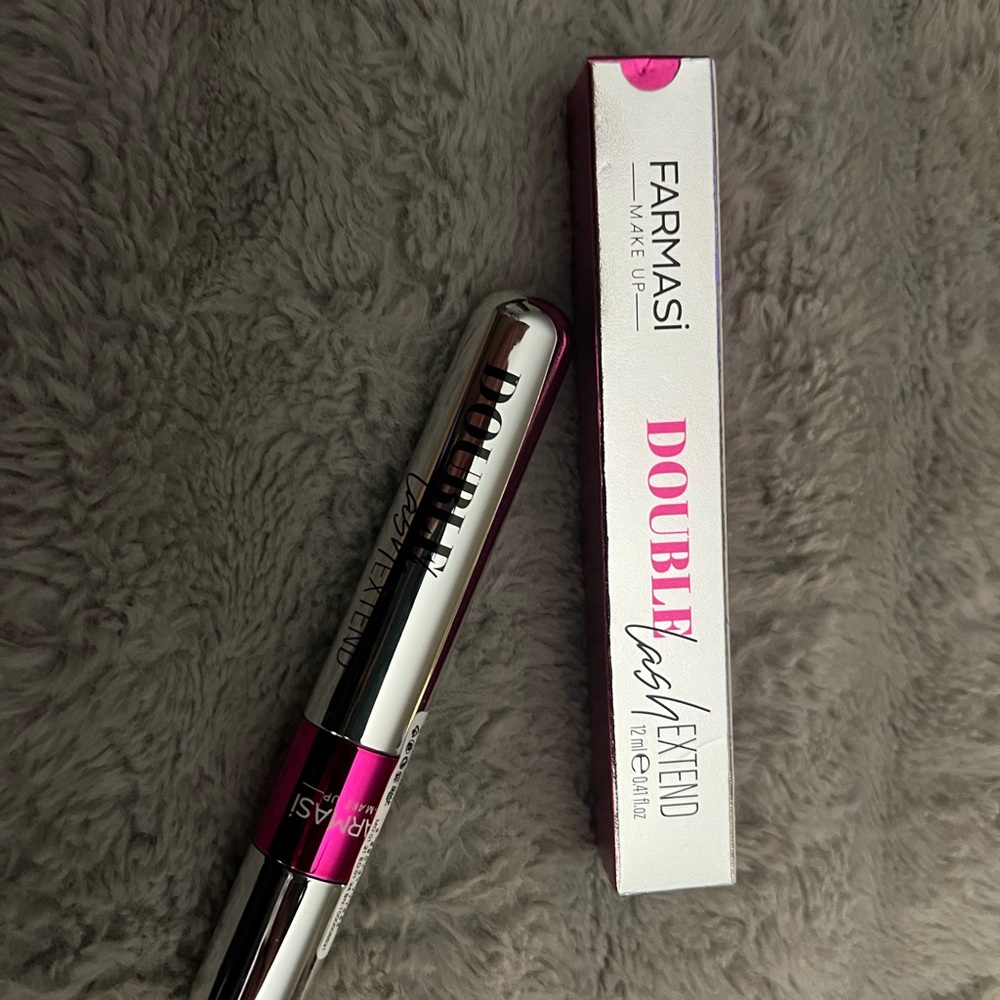 Farmasi Double Lash Extend Mascara - Silver and Pink 2 steps mascara